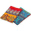 Boho Sheets Set Queen(4 PCS) Boho Colorful Tribal Striped Bed Sheets 14" 2 Pillowcases