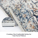 Foldable Hallway Runner Rug,Soft Kitchen Runner Rug