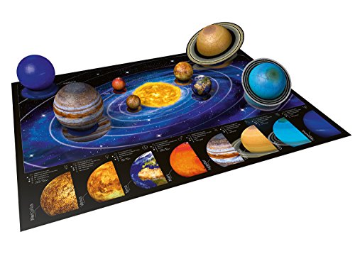 3D Puzzle Solar System, Multicolor