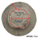 Outdoor Summer Boonie Hat for Hiking, Camping, Fishing, Operator Floppy Military Camo Sun Cap for Men or Women (Tan)