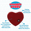 Snuggle Puppy Heartbeat Stuffed Toy - Pet Anxiety Relief and Calming Aid - Biscuit