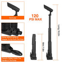 Bicycle Repair Bag & Bicycle Tire Pump, Home Bike Tool Portable Patches Fixes,