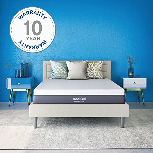 Cool Gel Ventilated Memory Foam 12-Inch Mattress | CertiPUR-US Certified | Bed-in-a-Box, Queen