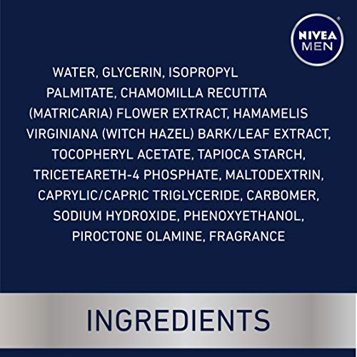 NIVEA Men Sensitive Post Shave Balm - Soothes and Moisturizes Skin After Shaving - 3.3 fl. oz. Bottle (Pack of 3)