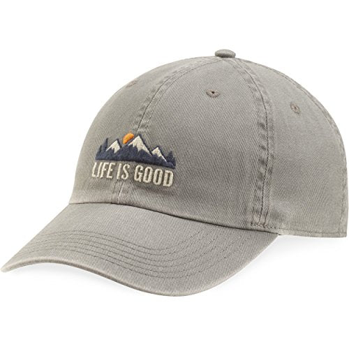 Standard Chill Cap Baseball Hat, Mountains Slate Gray, One Size