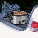 SCCPVL610-S-A 6-Quart Cook & Carry Programmable Slow Cooker with Digital Timer