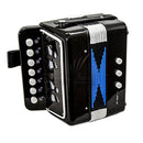 Accordion Black Color 7 Button 2 Bass Kid Music Instrument Easy to PlayGREAT GIFT