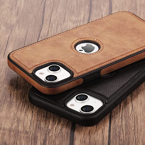 Unique Design Luxury Leather Business Phone Case for iPhone 14 Anti-Slip Scratch Resistant