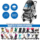 Stroller Rain Cover,Universal Stroller Accessory,Waterproof, Windproof