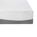 PrimaSleep 10 Inch Wave Gel Infused Memory Foam Mattress,Gray (Twin)