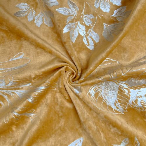 Foil Print Velvet Throw Pillow Covers 18 x 18 Decorative Pillow Covers