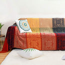 Bohemian Tribal Throws Blankets Colorful Red Blue Covers Couch Furniture Sofa
