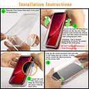 Compatible with iPhone 11 Case, and [2 x Tempered Glass Screen Protector] for Clear 360 Full Body Coverage