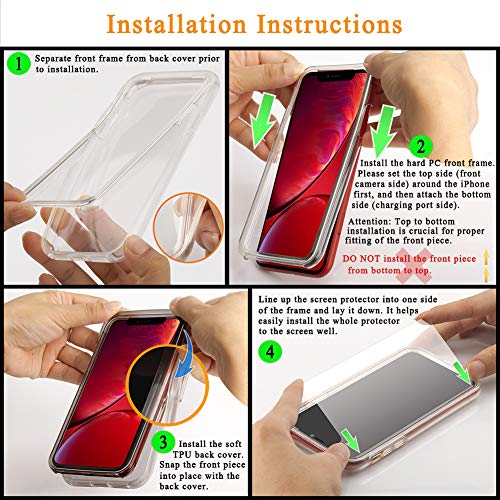 Compatible for iPhone 12 /iPhone 12 Pro Case 6.1 Inch, Cases Phone Cover