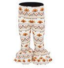 Unique Baby Girls 2 Piece Little Miss Gobble Turkey Thanksgiving Outfit (5)