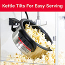 Stir Crazy Movie Theater Popcorn Popper, Popcorn Maker Machine with Nonstick