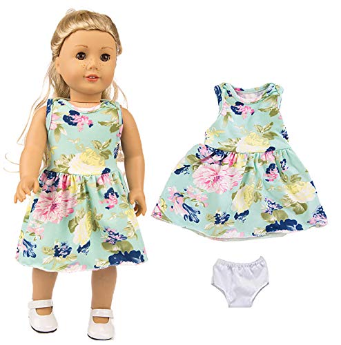 7 Sets 18 inch Doll Clothes Gifts and Accessories, Fit American 18 inch Girls Doll