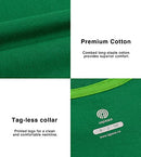 Kids T-Shirts Pure Cotton 4-Pack, Short Sleeve White Tees Boy & Girl