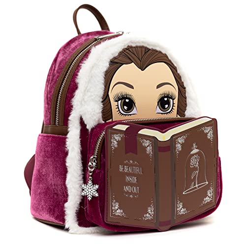 Disney Mini Backpack, Princess Belle from Beauty and the Beast