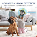 Security Camera, 360 Degree 2.4G Smart Indoor Pet Dog Cat Cam with Night Vision