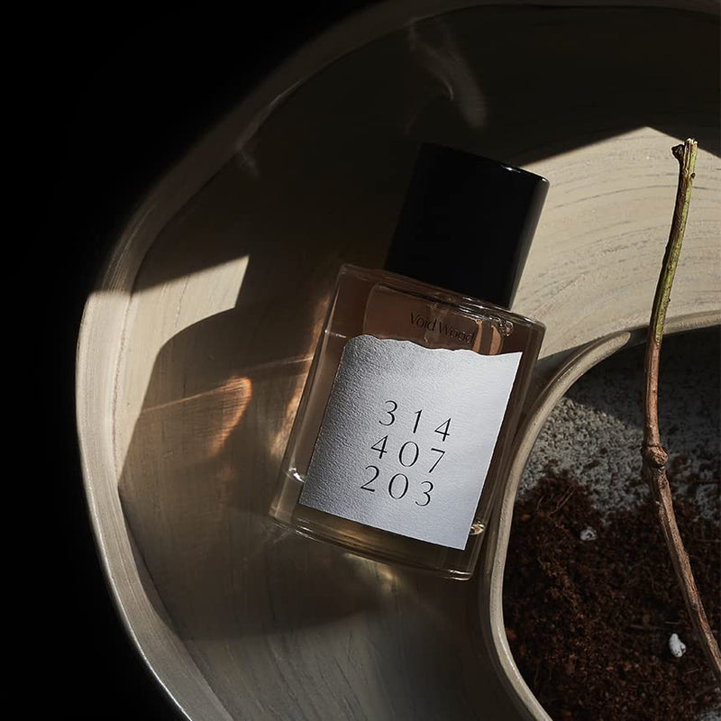 Eau de Parfum Void Wood, Water-based Fragrance, Green Leaf, Jasmine & Cedarwood