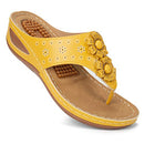 Women's Sandals Comfortable Flip Flops with Arch Support Summer Casual Wedge