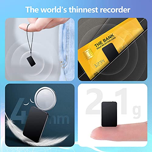 64GB Mini Voice Recorder,Small MP3 Digital Recorder for Lecture Interview