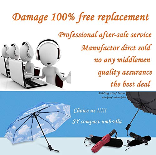 Travel Umbrella Windproof Automatic LightWeight Unbreakable Umbrellas-Factory outlet