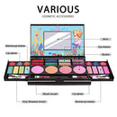 Tomons Makeup Toys Real Kids Makeup Kit for Girl,FoldOut Makeup Palette w/ Mirror