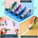 12 Pack Whiteout Correction Tape Instant Galaxy Pattern White out Correcting School Supplies