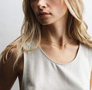 Gold Layered Choker Necklace for Women,18K Gold Plated Necklace