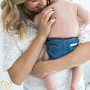 Blue JeansNextGen Hybrid Cloth Diaper Cover + 1 Reusable Booster, Denim