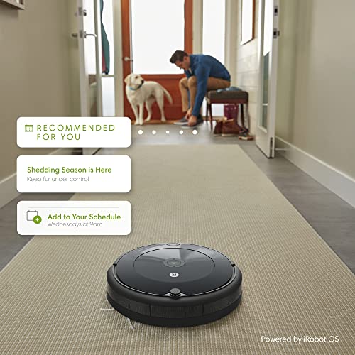 Robot Vacuum-Wi-Fi Connectivity, Personalized Cleaning Recommendations, Works with Alexa