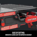 CRAFTSMAN 20V MAX Wet Saw, Compact Sliding, 7-Inch (CMCS4000M1)