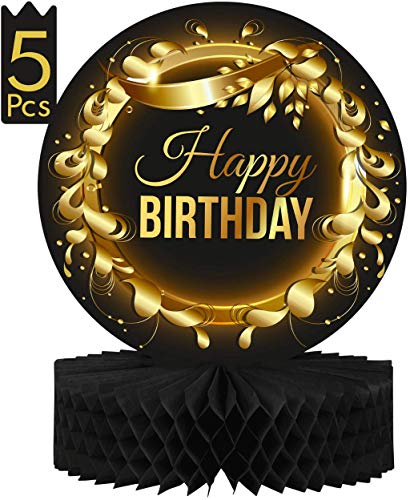 Birthday Table Centerpiece Decoration - 12” Birthday Party Decorations Centerpieces