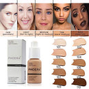 Foundation Makeup Naturally Liquid Foundation Full Coverage Mattle Oil-Control Concealer