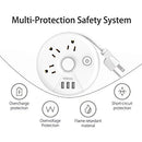 Travel Power Strip, NTONPOWER 3 Outlets 3 USB Portable Desktop Charging Station