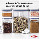 Good Grips 8-Piece Baking Essentials POP Container Set, White