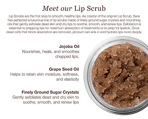 The Lip Scrub: Brown Sugar Scrub, Exfoliating Lip Treatment, Moisturizer for Dry and Flaky