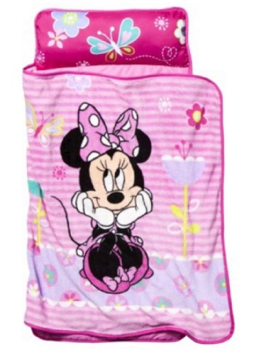 Disney Minnie Mouse Toddler Rolled Nap Mat Sweet as Minnie
