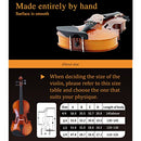 4/4 Student Standard Solid Wood Violin Outfit for Beginner Kids & Adults and W/Case