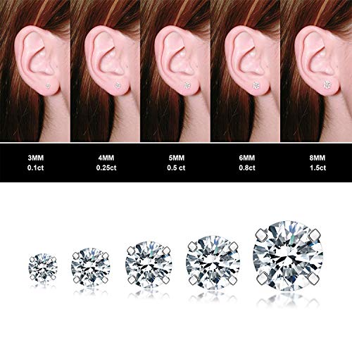 Hypoallergenic Stud Earrings for Women Men Girls Statement Cartilage Fashion Surgical