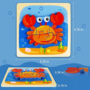 Puzzles for Kids Age 2-4 - 4 Pack Animal Shape Puzzle Montessori Toy for Toddlers