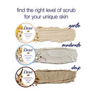 Dove Exfoliating Body Polish Scrub Reveals Visibly Smoother Skin, 10.5 oz, 4 Count