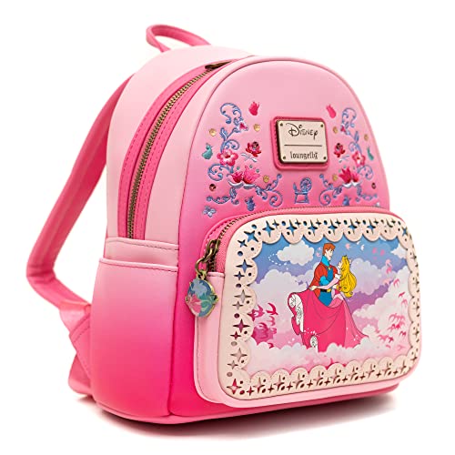 Loungefly Disney Mini Backpack, Princess Aurora, Sleeping Beauty