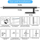 Paper Towel Holder 2 Pack, Under Cabinet Paper Towel Holder Wall Mount, Self Adhesive