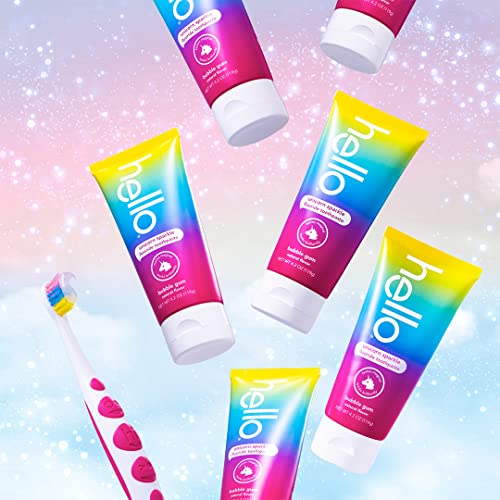 Variety (Unicorn, Strawberry, Grape) Fluoride Kids Toothpaste, Anticavity