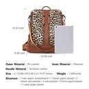 Backpack Purse Leather Fashion Travel Casual Detachable Shoulder Bag