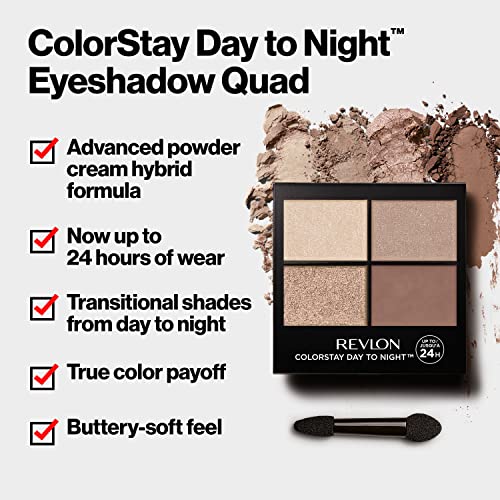 Eyeshadow Palette by Revlon, ColorStay Day to Night Up to 24 Hour