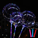 Bobo Balloons Led Balloons 20 Inches Colorful with Sparking 10 Package ,3 Levels